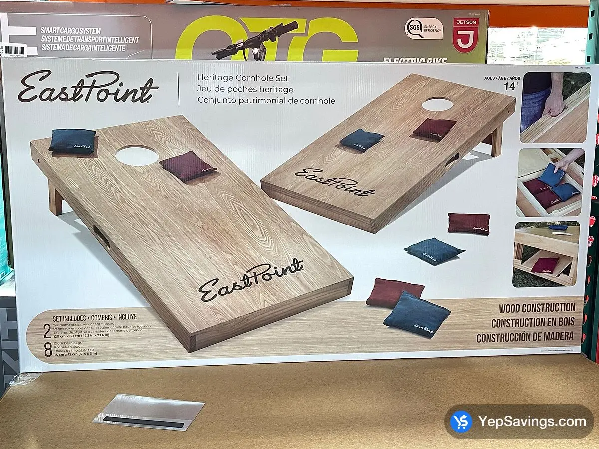 Costco EASTPOINT SPORTS HERITAGE CORNHOLE - Canada (ITM 1872056)