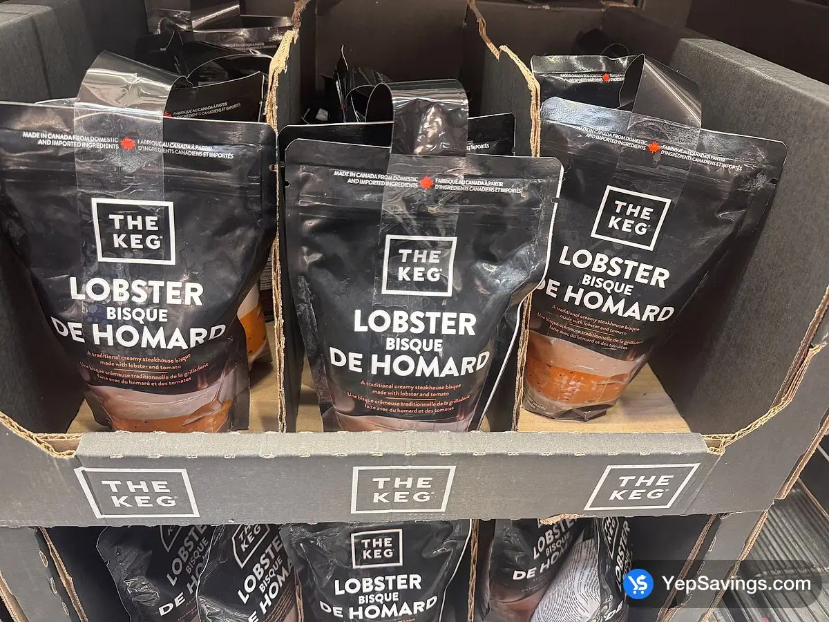 THE KEG LOBSTER BISQUE 2 x 560 ml ITM 1794110 at Costco