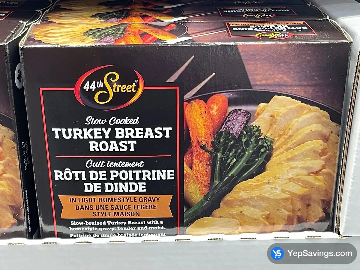 Costco 44TH STREET TURKEY ROAST 2 x 550 g - Canada (ITM 1856067)