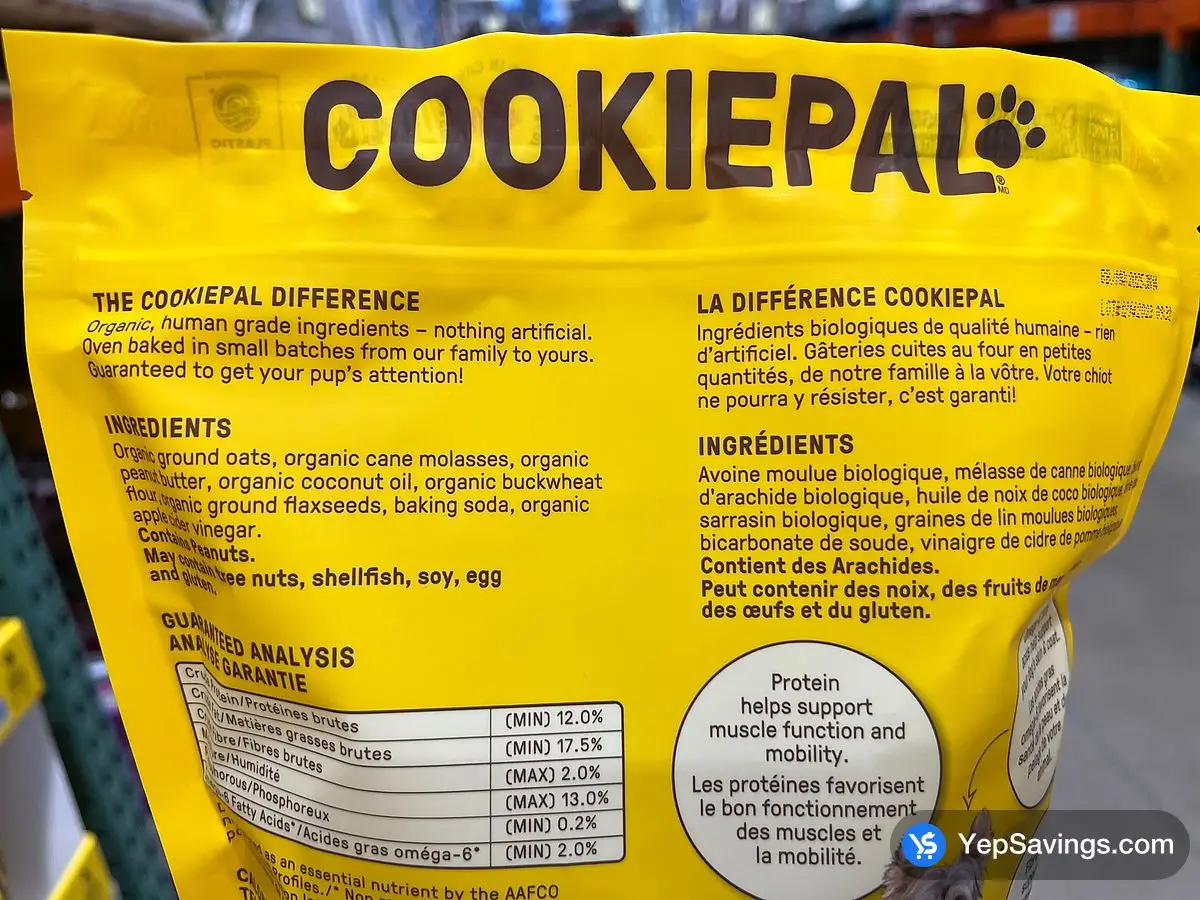 COOKIE PAL DOG BISCUITS 908 g ITM 1694509 at Costco