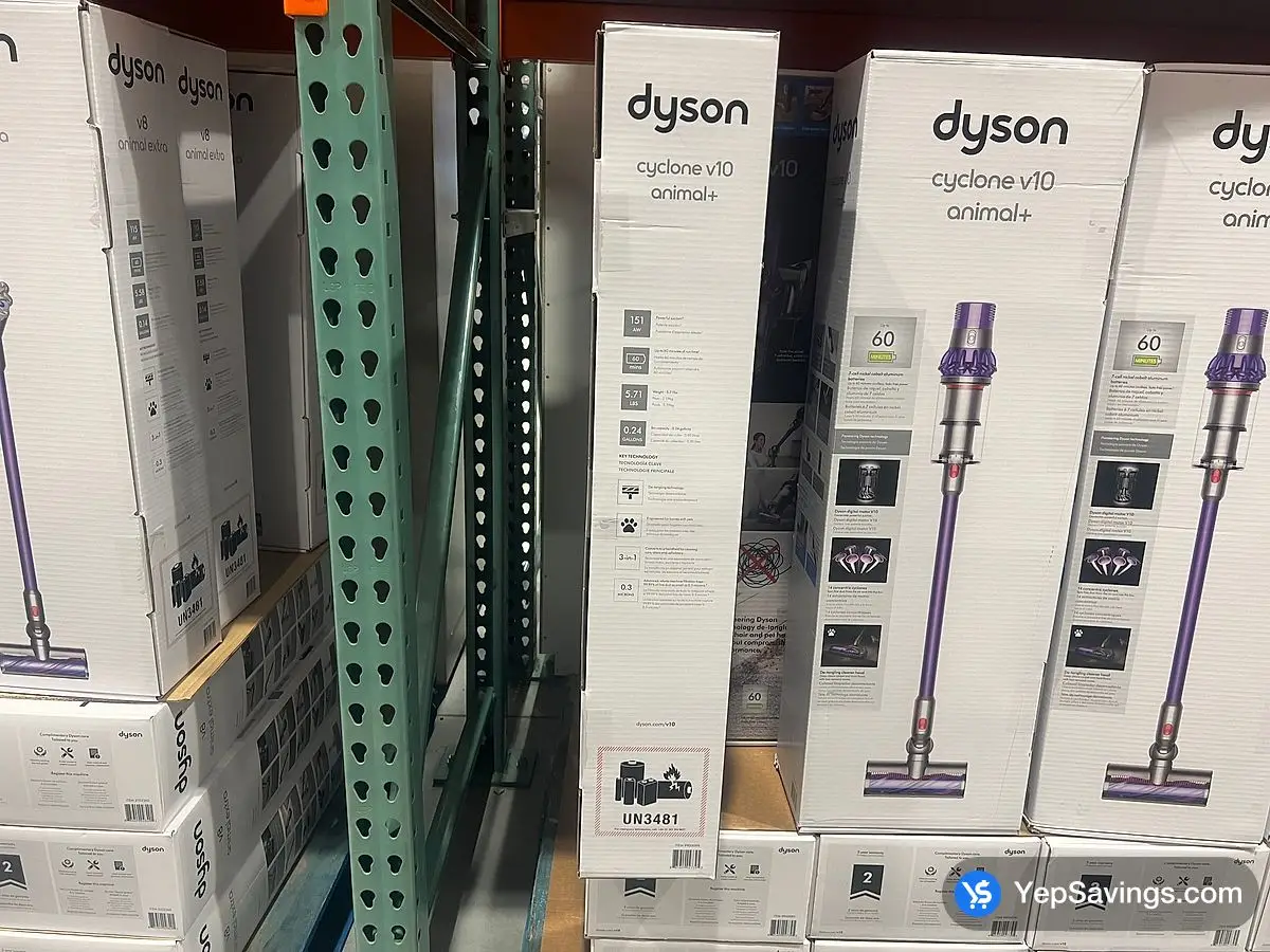 Costco DYSON V10 ANIMAL + CORDLESS VACUUM MODEL # 400480-01 - Canada (ITM 9900099)
