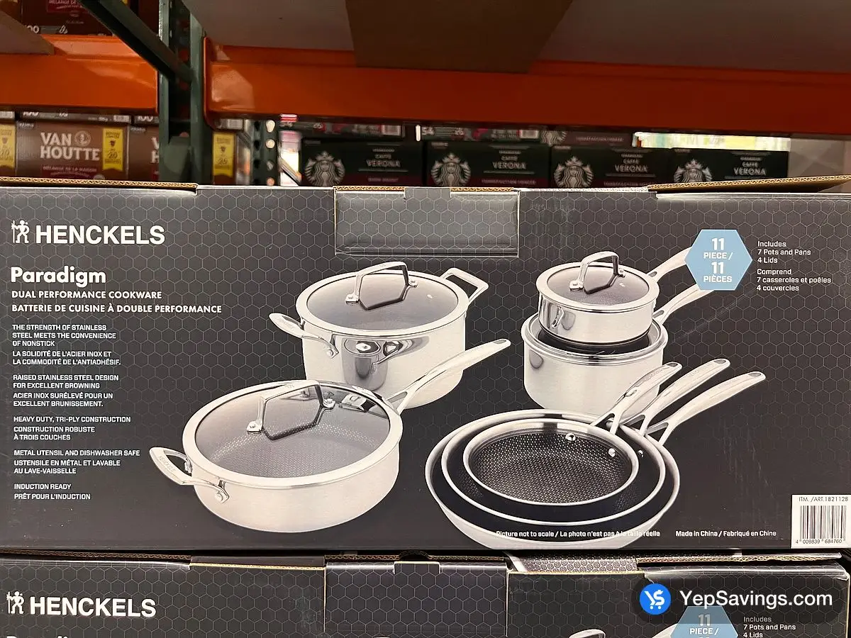 Costco ZWILLING PARADIGM COOKWARE SET 11 PIECES - Canada (ITM 1821128)