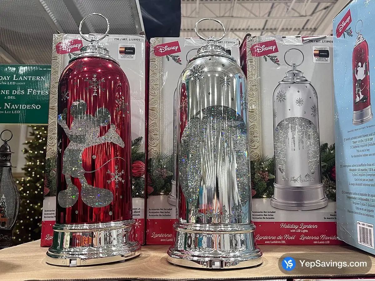 Costco DISNEY HOLIDAY LANTERN WITH LED LIGHTS - Canada (ITM 1739959)