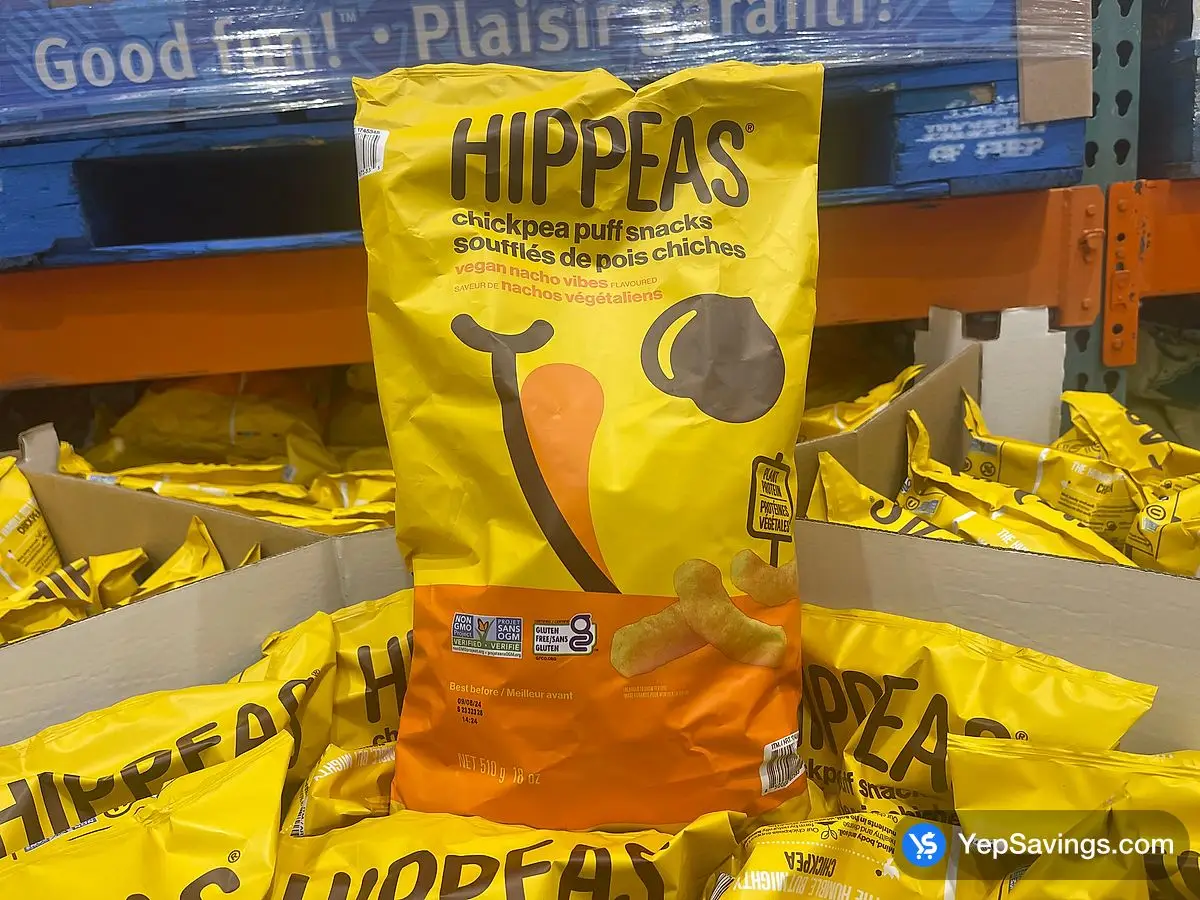 HIPPEAS CHICKPEA PUFFS NACHO VIBES 510 g ITM 1745348 at Costco