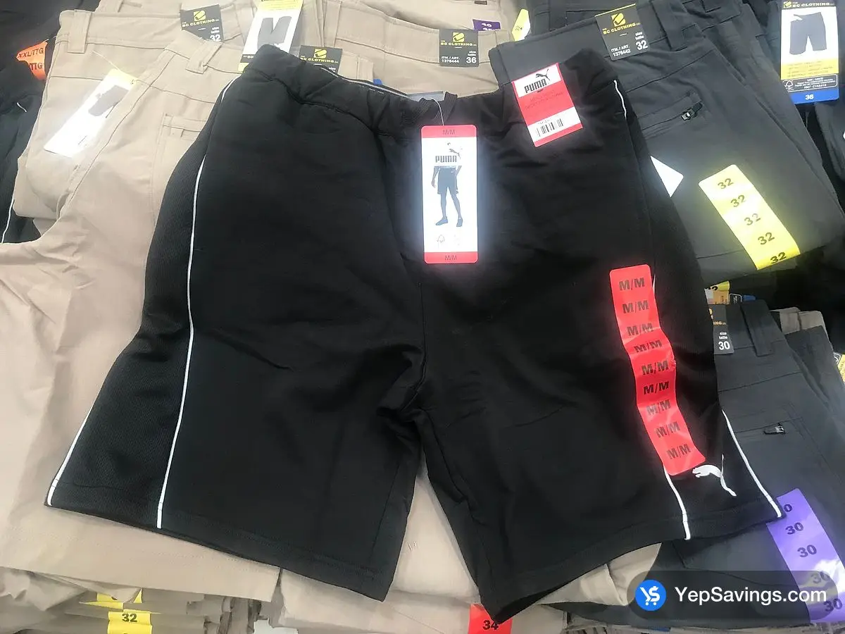 PUMA ACTIVE SHORT MENS SIZES S ONLY at Costco Elgin Mills Richmond Hill