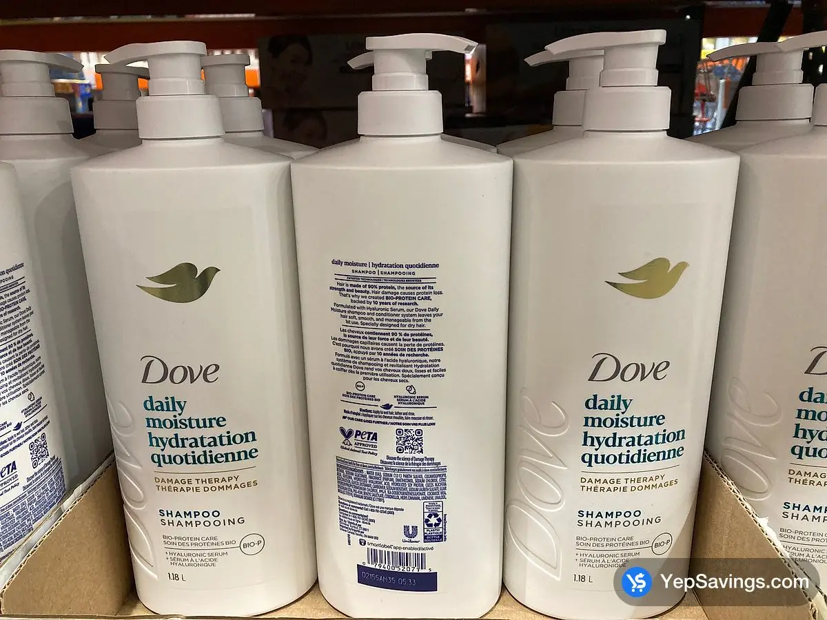 Costco DOVE SHAMPOO 1.18 L - Canada (ITM 1903779)
