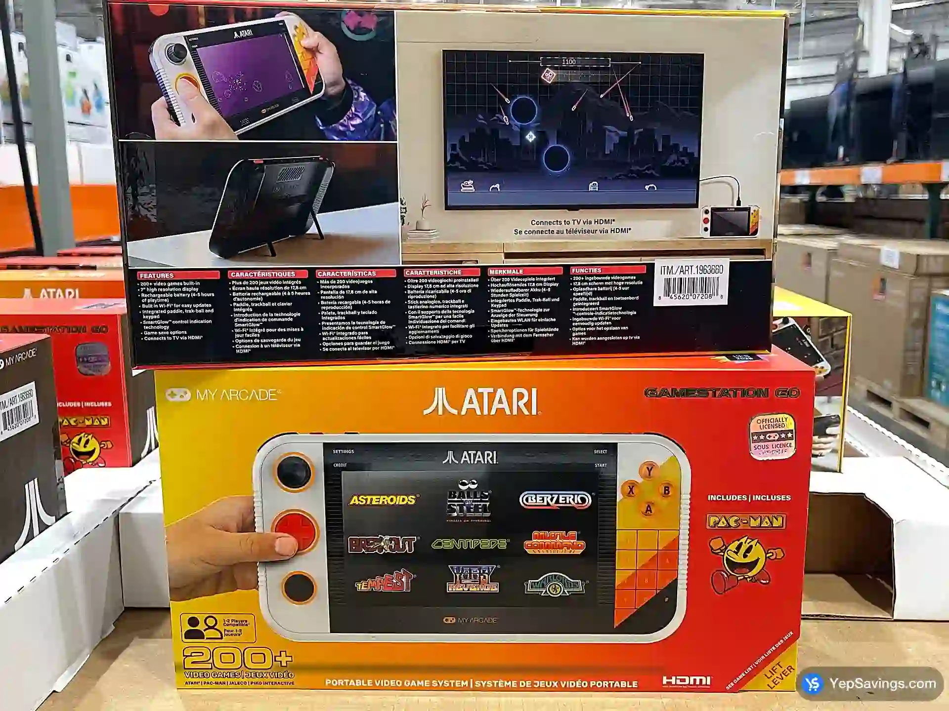 Costco ATARI GAMESTATION GO PORTABLE GAME SYSTEM - Canada (ITM 1963660)