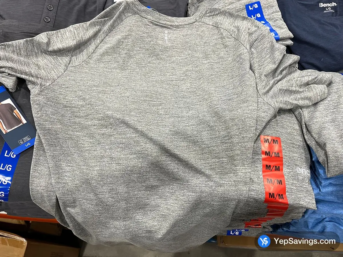 BENCH ACTIVE T - SHIRT + MENS SIZES S - XXL ITM 1897000 at Costco