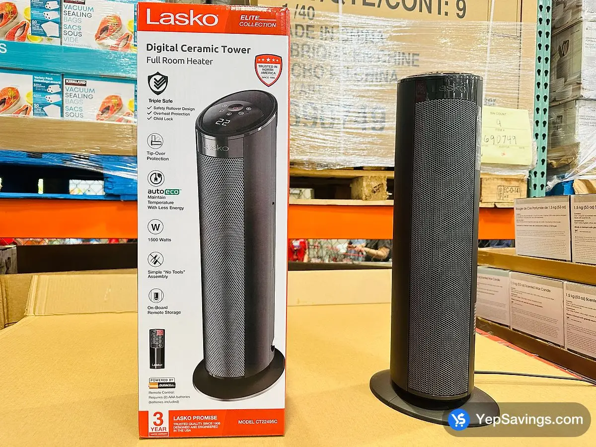 Costco LASKO 22 " TOWER HEATER - Canada (ITM 1714662)