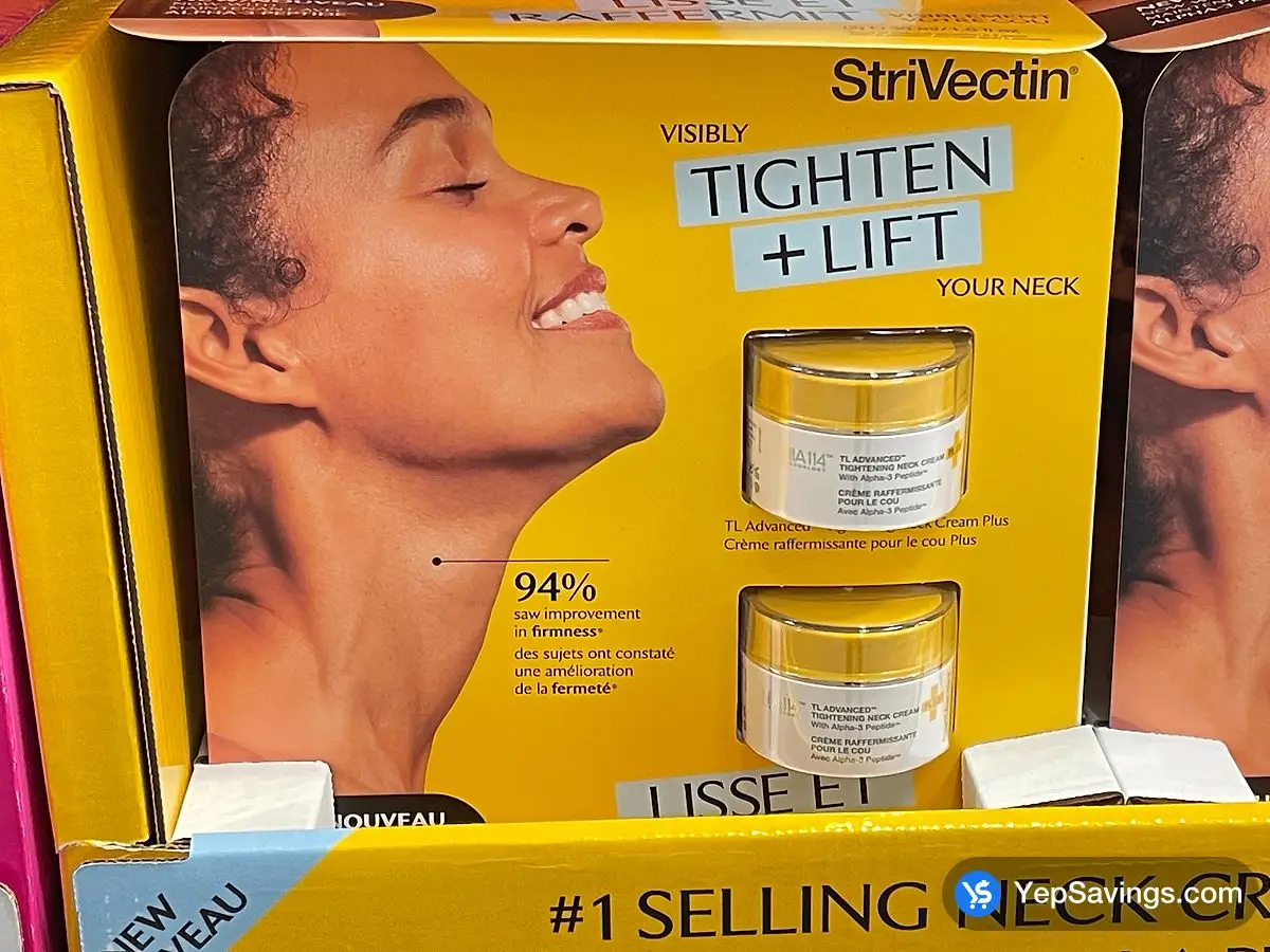 Costco STRIVECTIN TL ADVANCED NECK CREAM PLUS 2 x 30 mL - Canada (ITM 1720447)