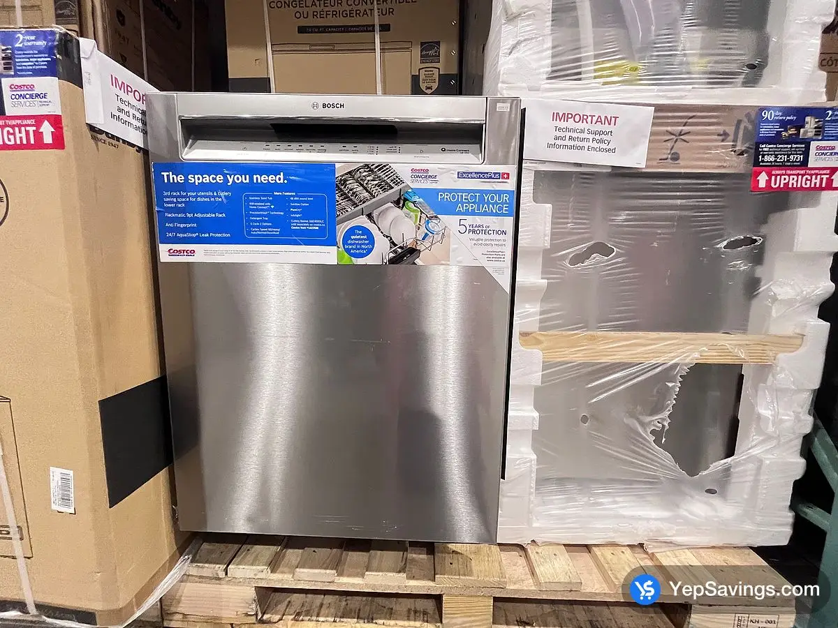 BOSCH 300 SERIES DISHWASHER 24IN ITM 1801512 at Costco