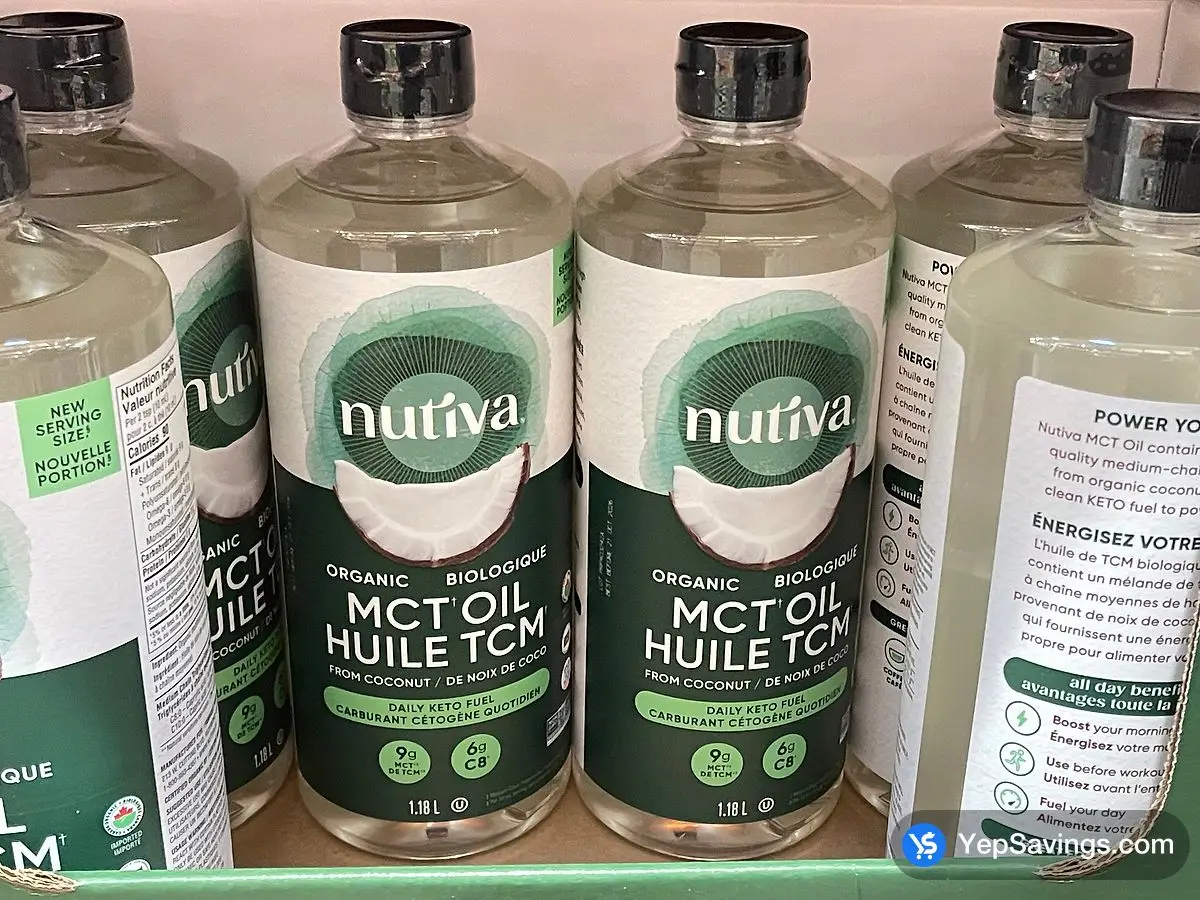 NUTIVA ORGANIC MCT OIL 1.18L ITM 2274852 at Costco