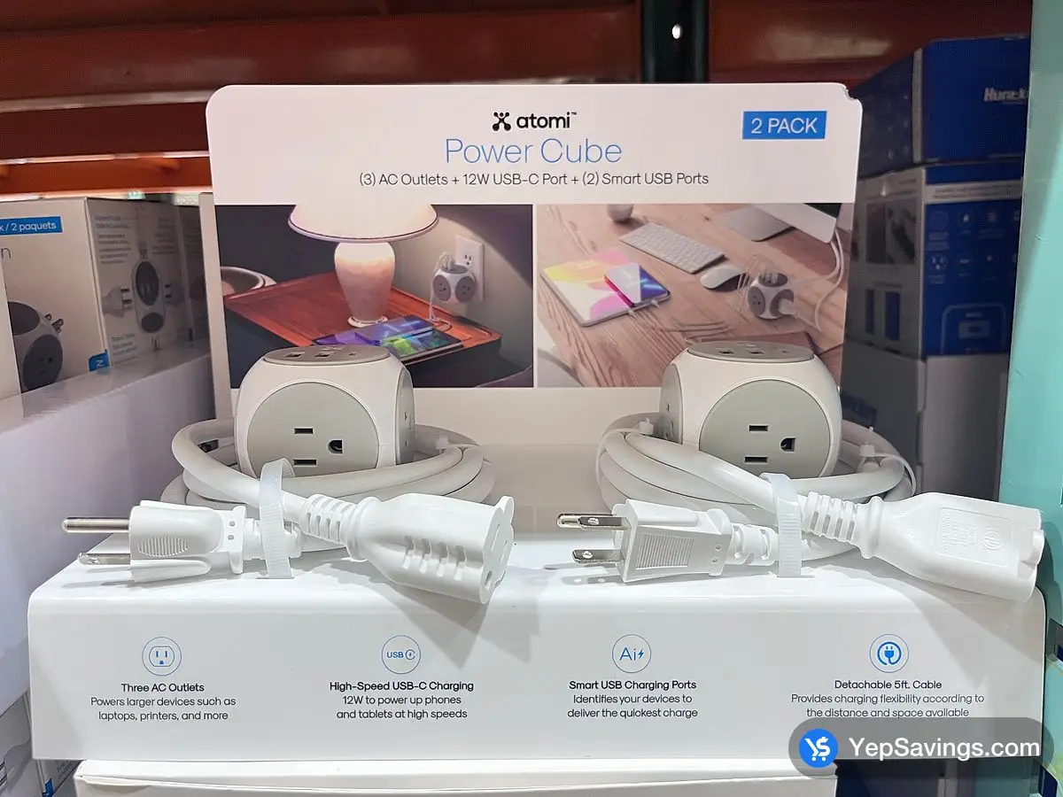 Costco ATOMI POWER CUBE PACK OF 2 - Canada (ITM 1816703)