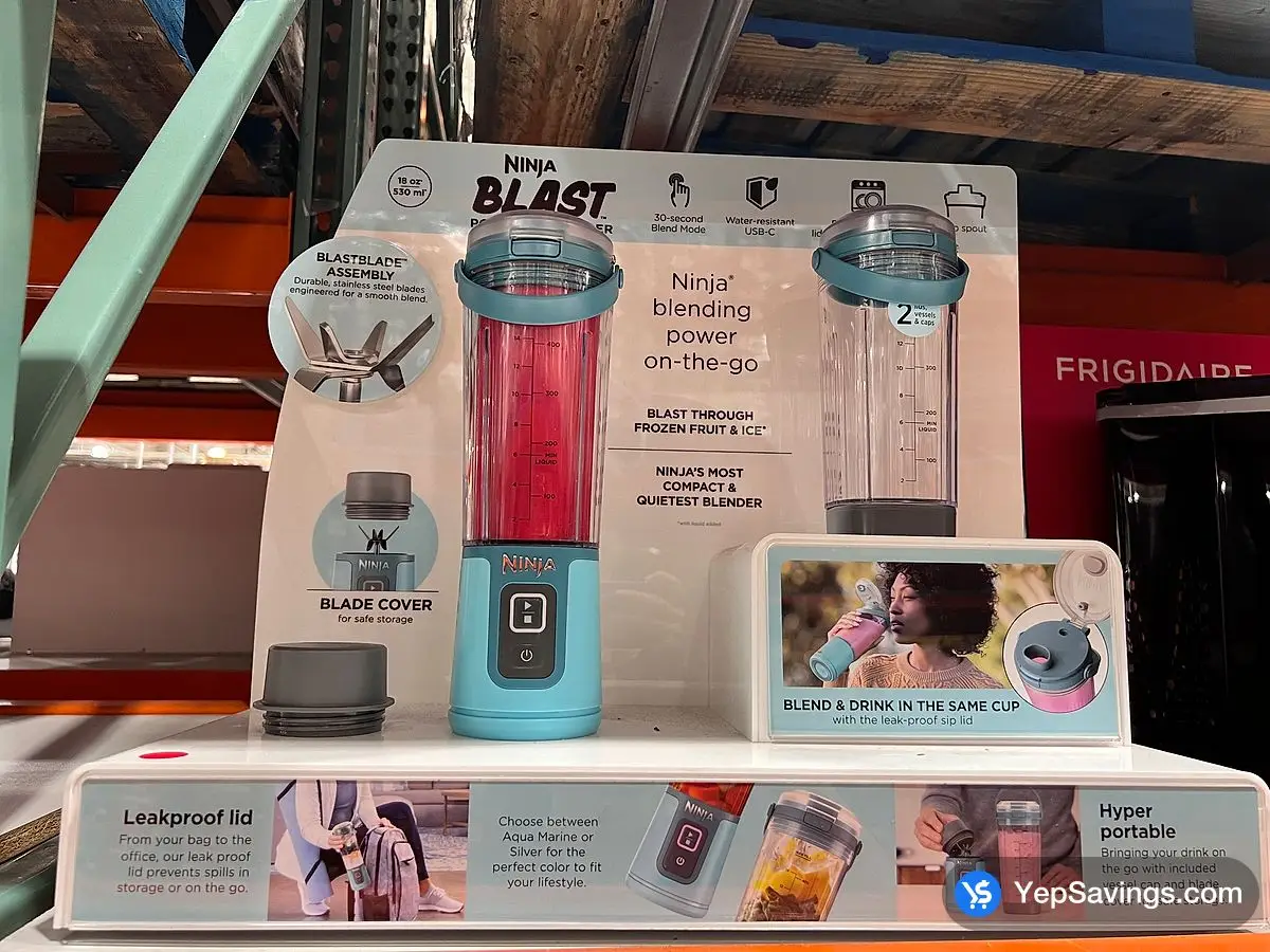 NINJA BLAST PORTABLE BLENDER WITH 2 CONTAINERS at Costco 693 Wonderland Rd London