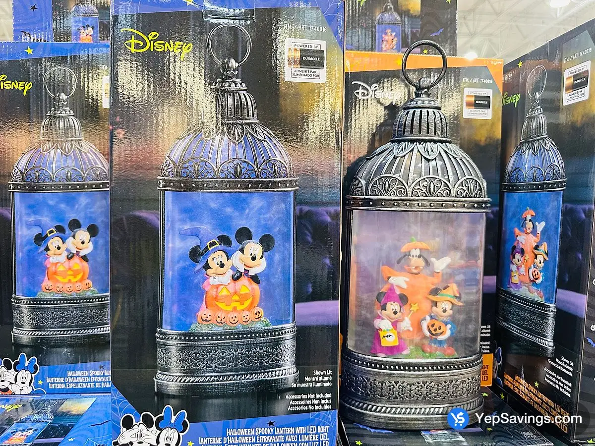 DISNEY HALLOWEEN LANTERN WITH LIGHTS - Costco Canada (ITM 1740016)