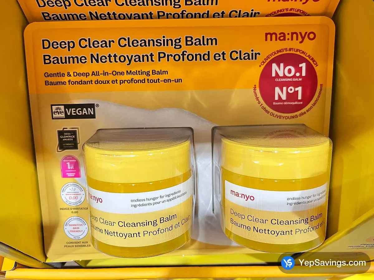 Costco MA : NYO DEEP CLEANSING BALM 2 x 132 mL - Canada (ITM 1859643)