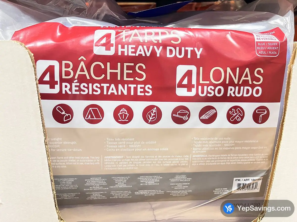 8 FT X 10 FT TARPS view 2