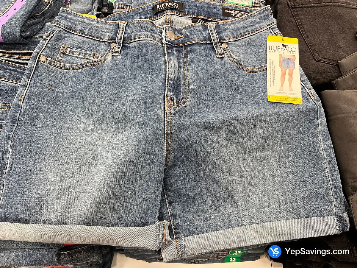 BUFFALO DENIM SHORT + LADIES SIZES 4-16 ITM 2058100 at Costco