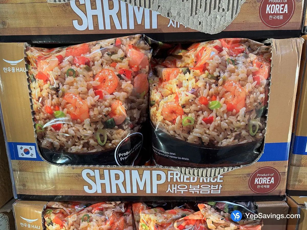 Costco HANWOOMUL SHRIMP FRIED RICE 7 x 300g - Canada (ITM 1660547)
