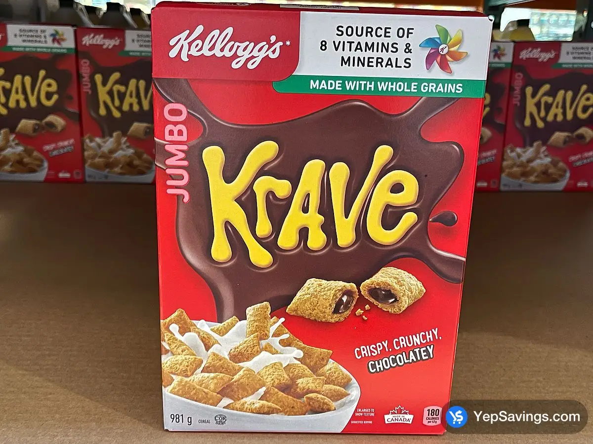KELLOGG'S KRAVE CHOCOLATE 981 g ITM 1560497 at Costco