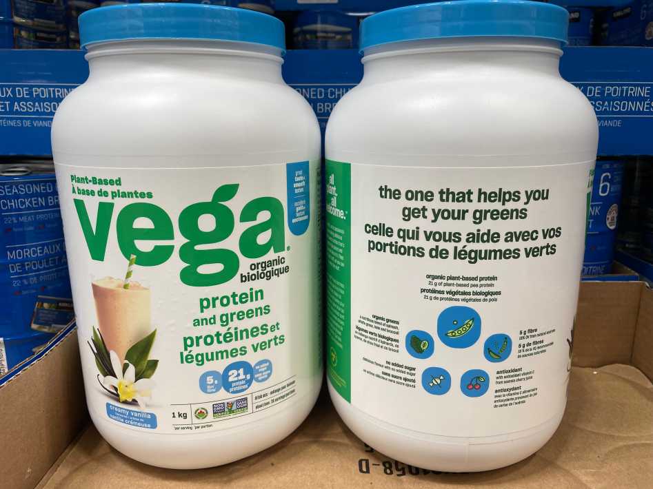 Costco VEGA ORGANIC PROTEIN & GREENS 1 kg - Canada (ITM 1740939)