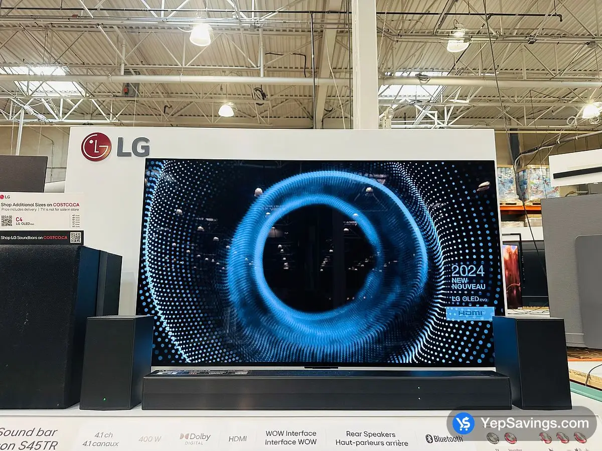 LG S45TR 4.1CH SOUNDBAR ITM 9960045 at Costco