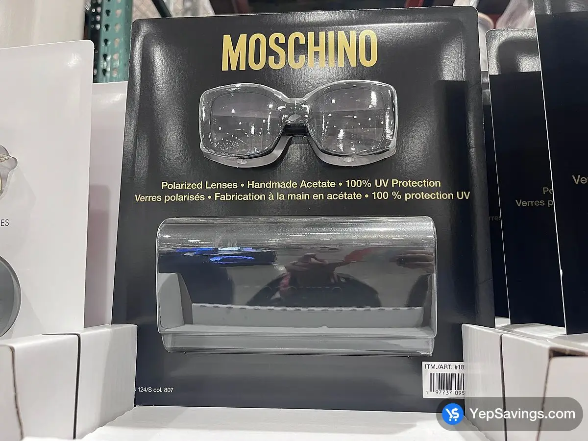 Costco MOSCHINO POLARIZED SUNGLASSES - Canada (ITM 1849228)