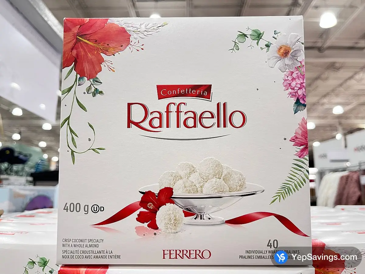 Costco FERRERO CONFETTERIA RAFFAELLO 400 g - Canada (ITM 1841967)