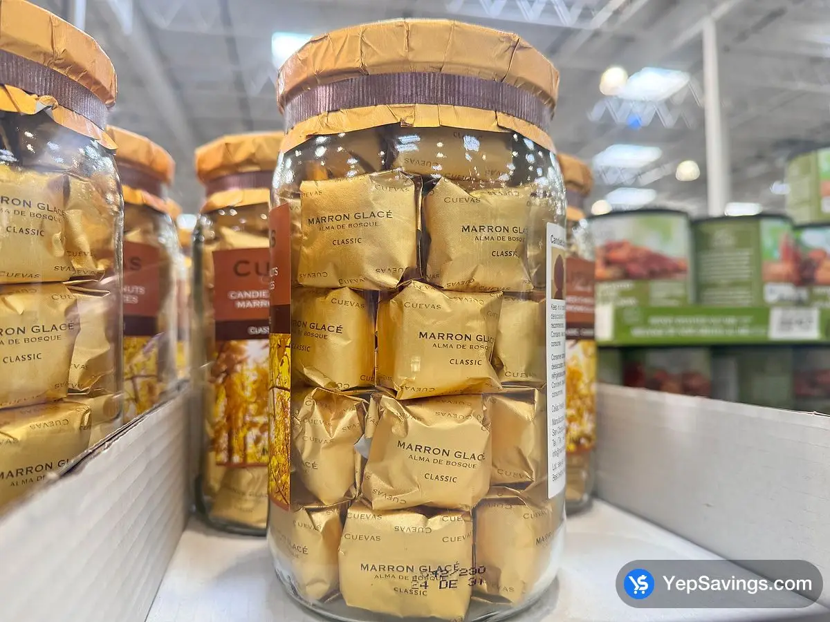 Costco CUEVAS MARRON GLACE CANDIED CHESTNUT 1 KG - Canada (ITM 1746785)
