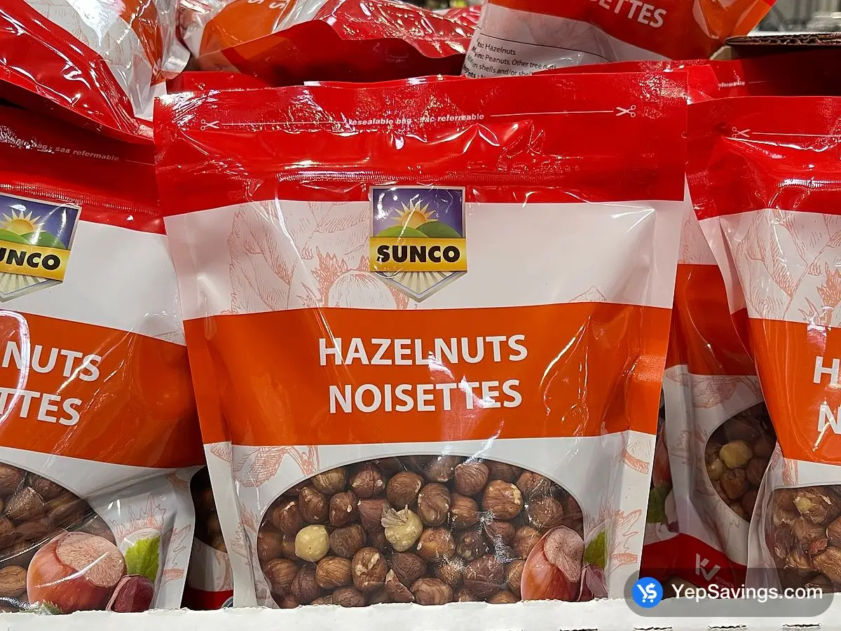 Costco SUNCO OREGON HAZELNUTS 908 g - Canada (ITM 1168334)