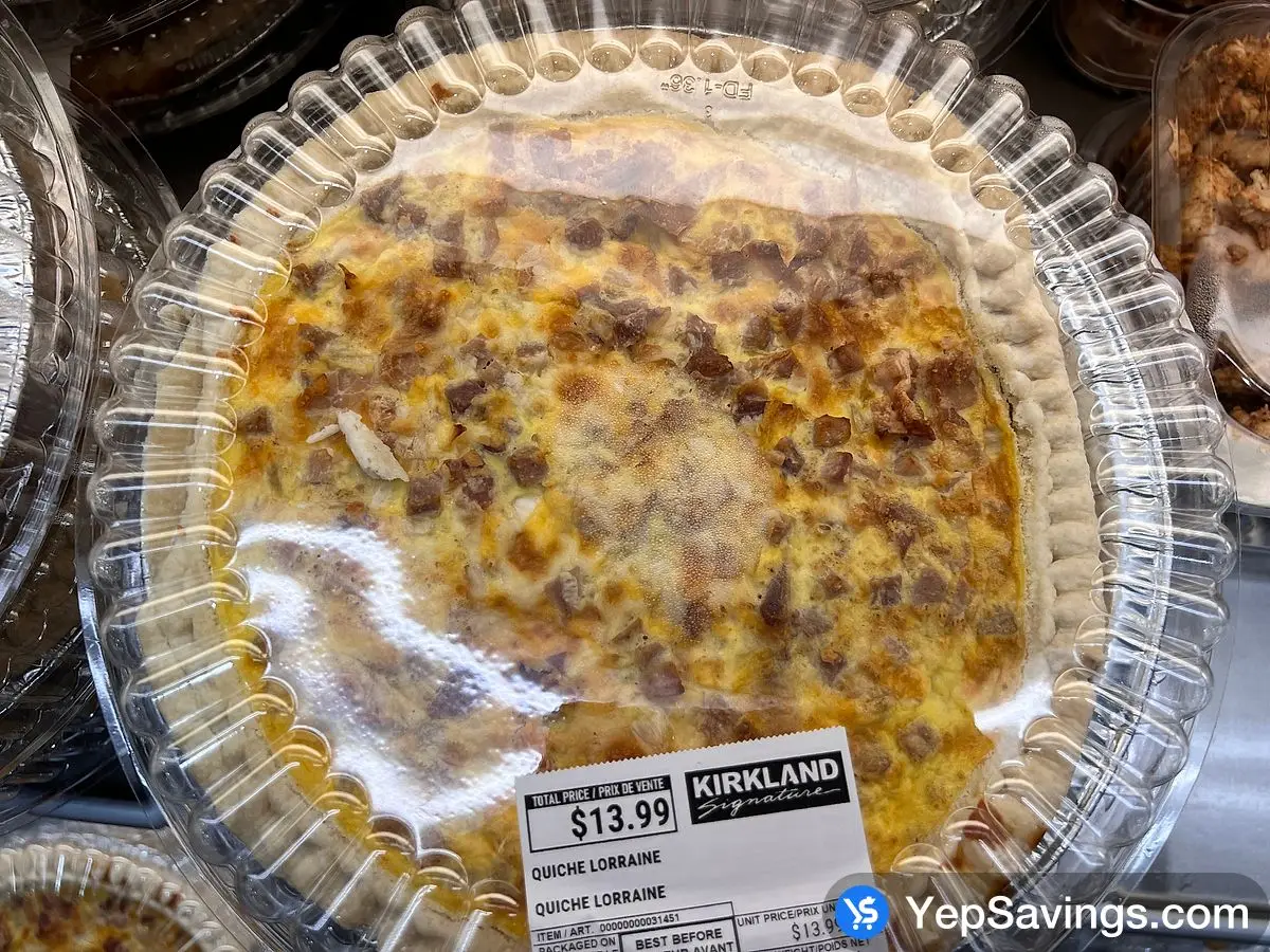 Costco QUICHE LORRAINE 1 kg - Canada (ITM 31451)