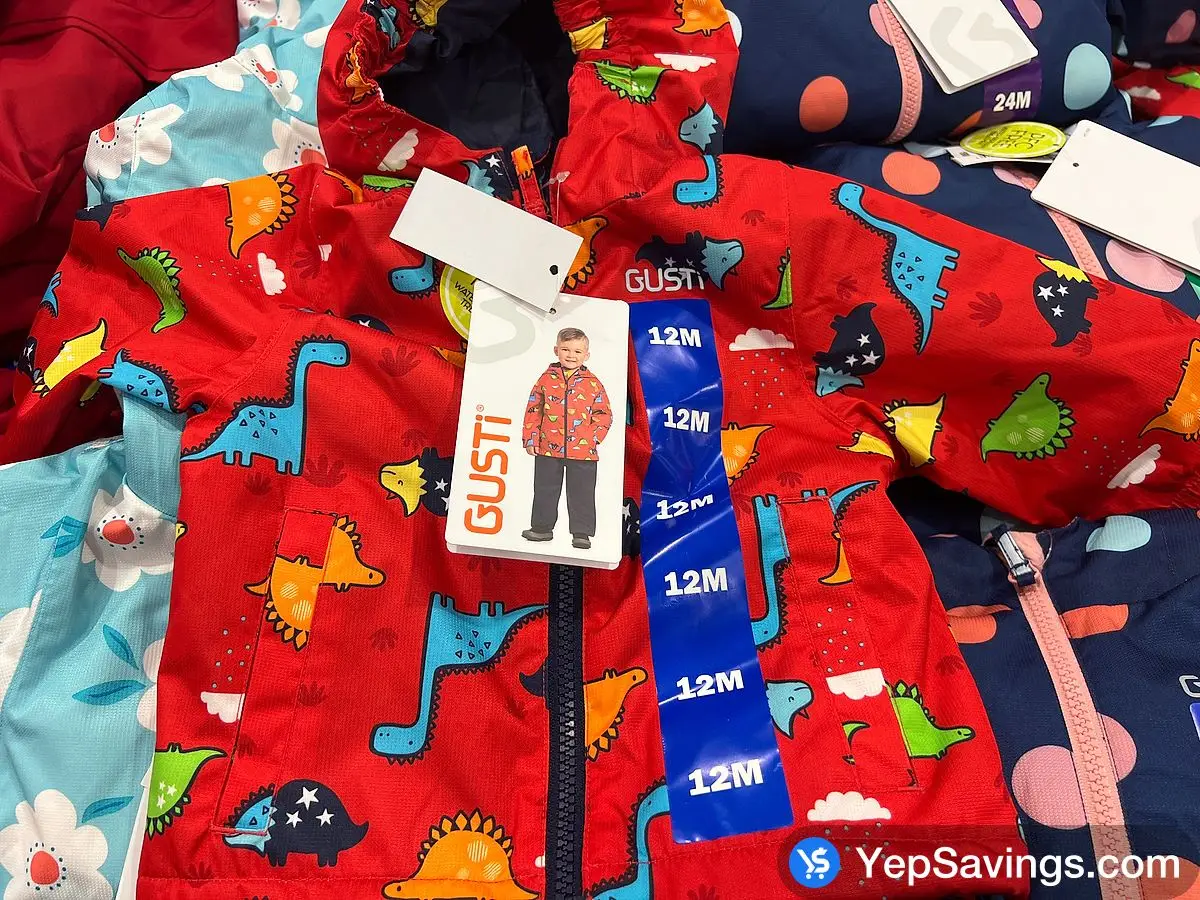 GUSTI TODDLER RAINSUIT SIZES 12M - 3T ITM 2460142 at Costco