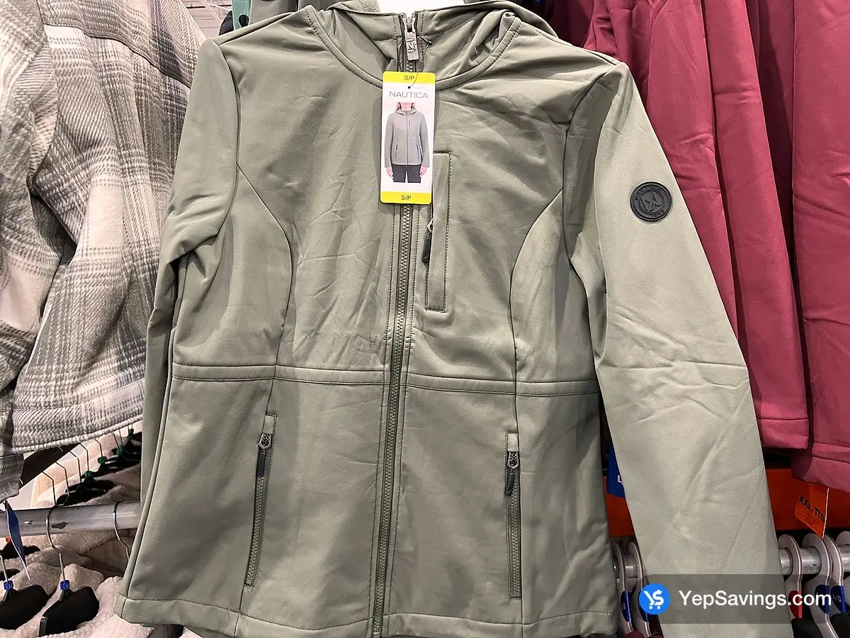 NAUTICA SOFTSHELL JACKET + LADIES SIZES M - XXL ITM 4152000 at Costco