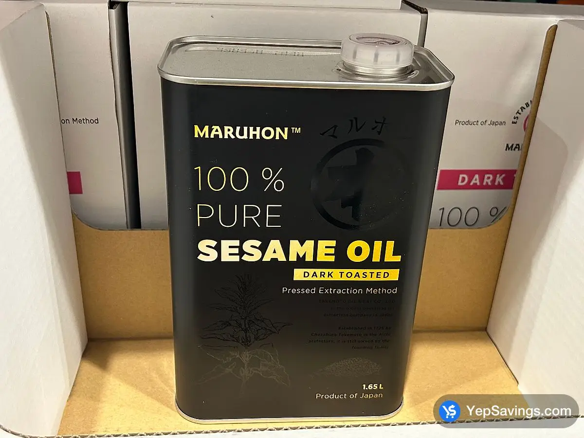 Costco MARUHON SESAME OIL 1.65 L - Canada (ITM 1740425)