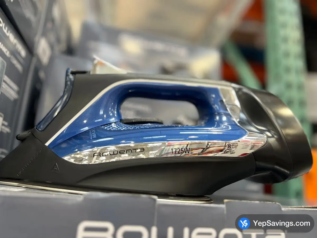 Costco ROWENTA ACCESSTEAM IRON WITH RETRACTABLE CORD - Canada (ITM 1891571)