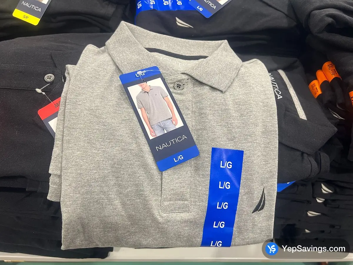 NAUTICA POLO + MENS SIZES S - XXL ITM 1751125 at Costco