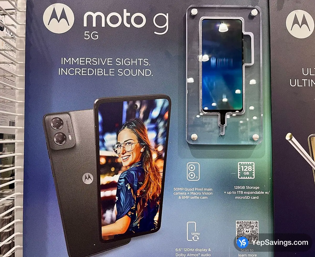 Costco MOTOROLA G 5G 128GB SAGE GREEN - Canada (ITM 2277700)