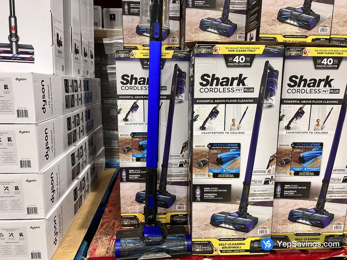 Costco SHARK ROCKET PET PRO CORDLESS ^BRUSHROLL STICK VAC - Canada (ITM 2012162)