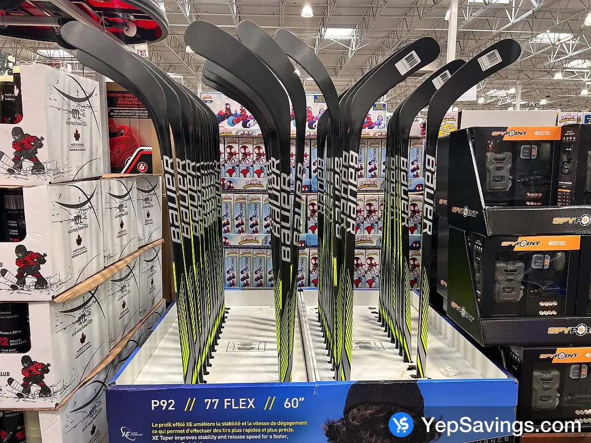 Costco BAUER PERFORMANCE STICK P92 / FLEX 77 / 450 G - Canada (ITM 1710154)