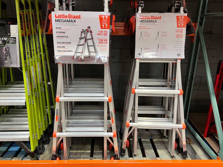 Costco LITTLE GIANT MEGAMAX LADDER 17 ft - Canada (ITM 1589652)