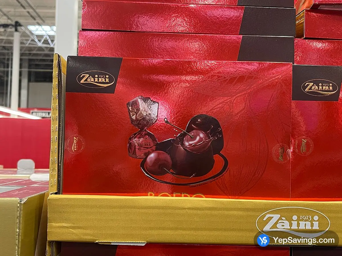 Costco ZAINI CHOCOLATES BOERO CHERRY LIQUOR 210 g - Canada (ITM 1830503)
