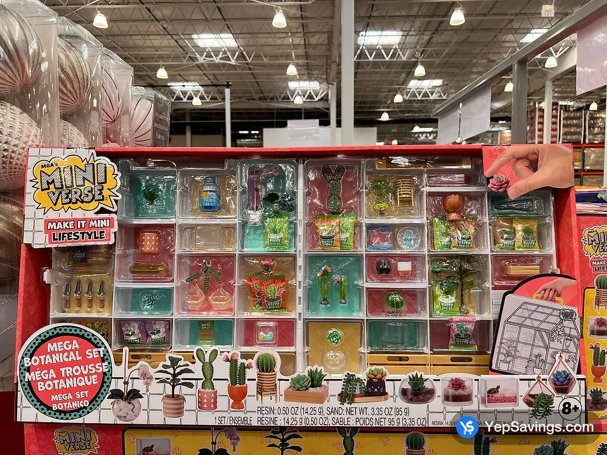 Costco MINIVERSE MEGA BOTANICAL SET PLANT NURSERY - Canada (ITM 1785031)