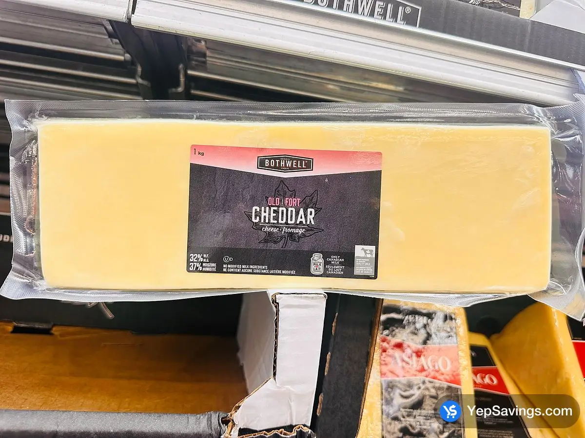 Costco BOTHWELL OLD CHEDDAR 1 kg - Canada (ITM 5058000)