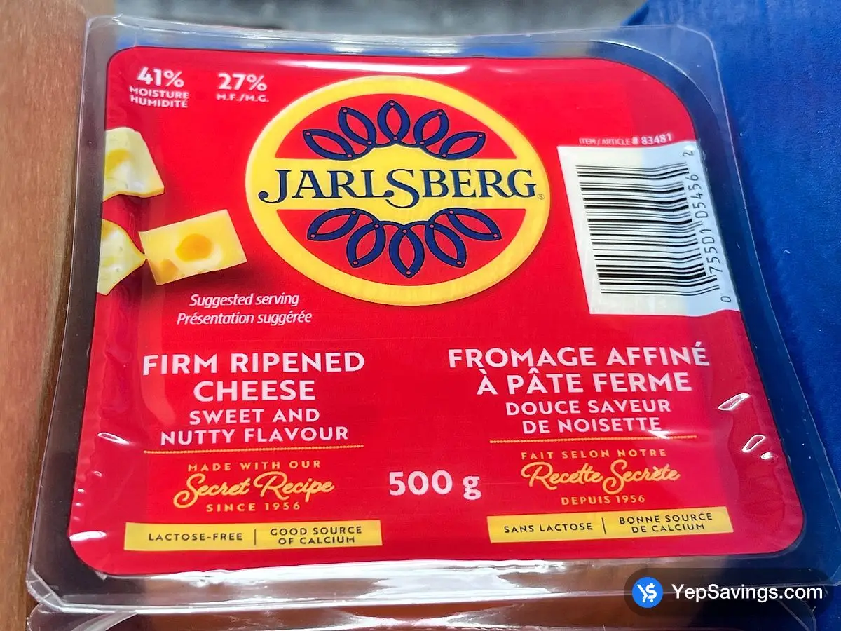 Costco TINE JARLSBERG 500 g - Canada (ITM 83481)