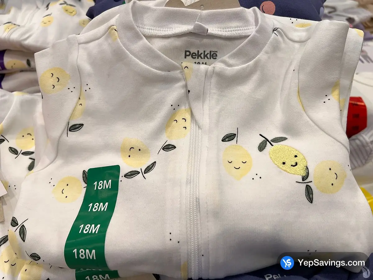 Costco PEKKLE ORGANIC COTTON SLEEPER INFANTS SIZES 3-24M - Canada (ITM 4177411)