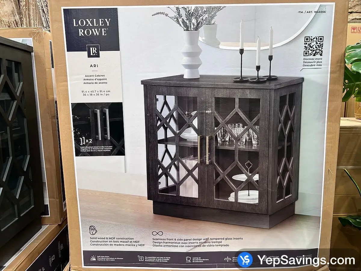 LOXLEY ROWE ARI ACCENT CABINET  ITM 1646066 at Costco