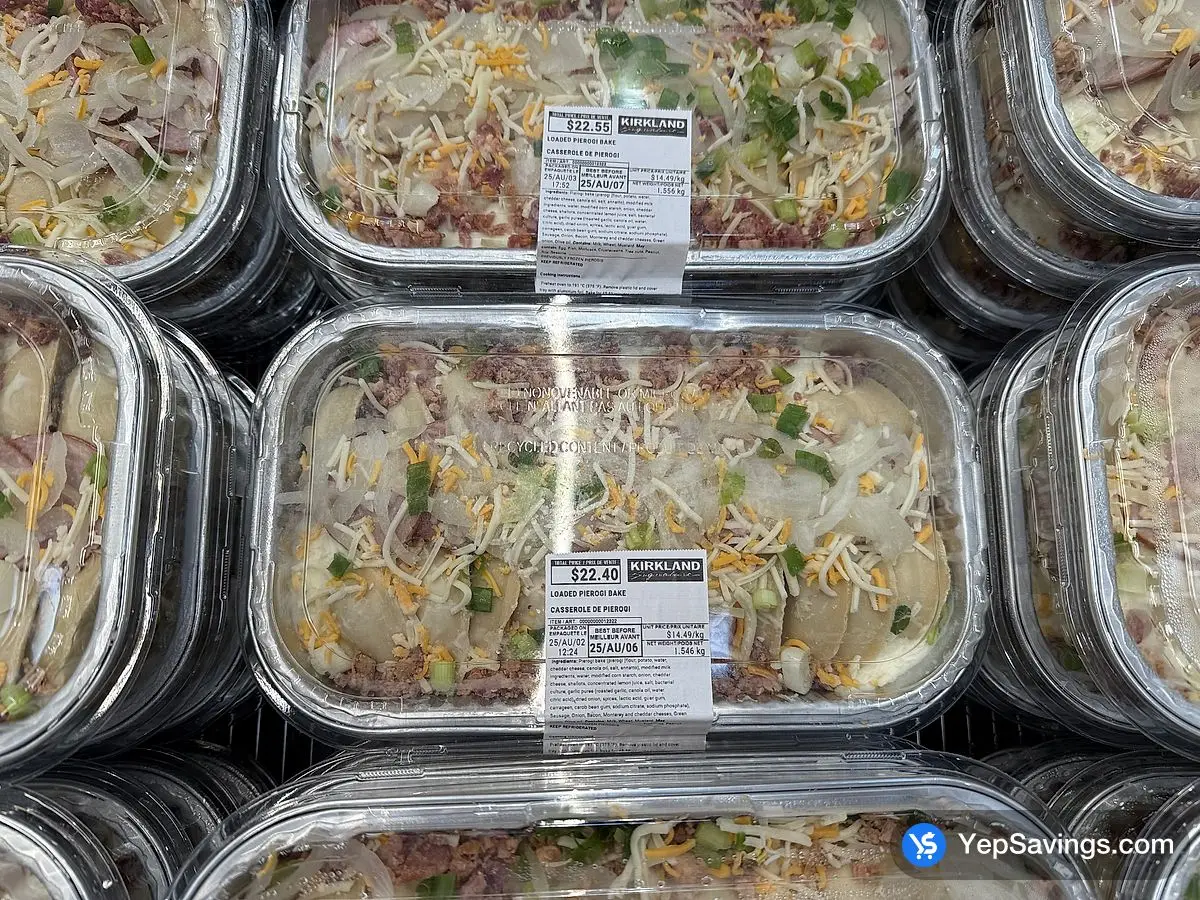 Costco CHEESE PIEROGI BAKE - Canada (ITM 12322)
