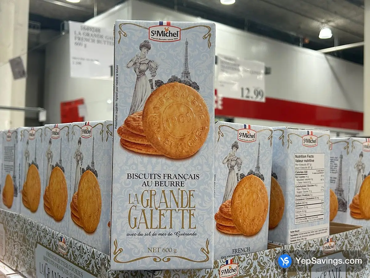 LA GRANDE GALETTE FRENCH BUTTER COOKIE 600 g ITM 1649248 at Costco