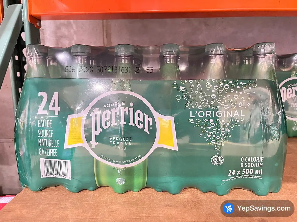 Costco PERRIER SPARKLING WATER 24 x 500 mL - Canada (ITM 24151)