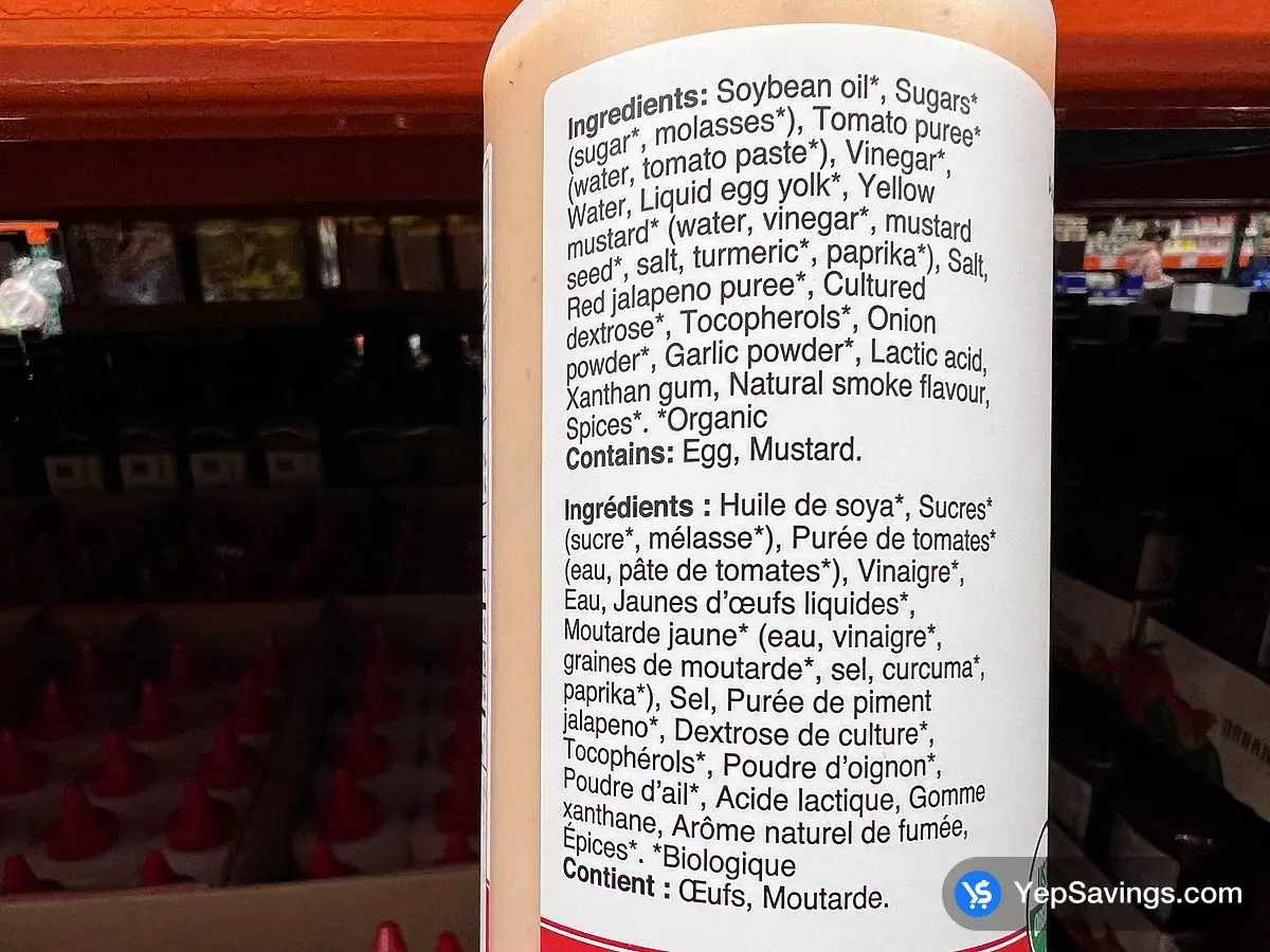 Costco KINDER'S THE CHICKEN SAUCE 605 mL - Canada (ITM 1728122)